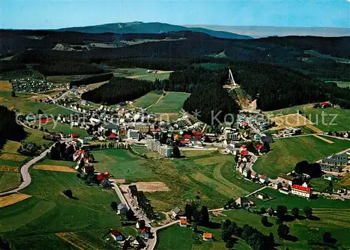 AK / Ansichtskarte Schoenwald Schwarzwald Fliegeraufnahme Kat. Schoenwald im Schwarzwald