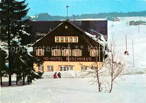 AK / Ansichtskarte Muehlleithen Klingenthal Hotel Buschhaus Kat. Klingenthal Sachsen