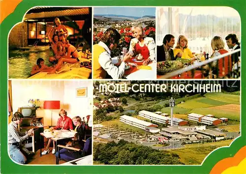 AK / Ansichtskarte Kirchheim Hessen Motel Center  Kat. Kirchheim