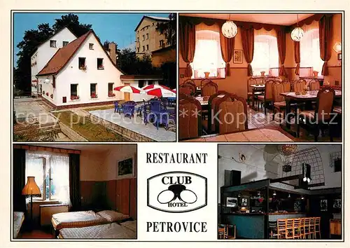 AK / Ansichtskarte Petrovice Tschechien Restaurant Club Hotel 