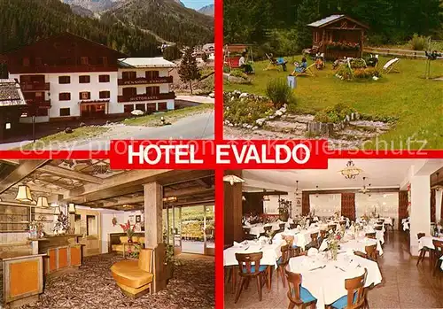 AK / Ansichtskarte Arabba Dolomiten Hotel Evaldo Kat. Italien