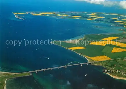 AK / Ansichtskarte Fehmarn Fliegeraufnahme Sundbr?cke  Kat. Fehmarn