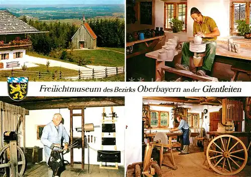 AK / Ansichtskarte Grossweil Freilichtmuseum des Bezirks Oberbayern an der Glentleiten Kat. Grossweil