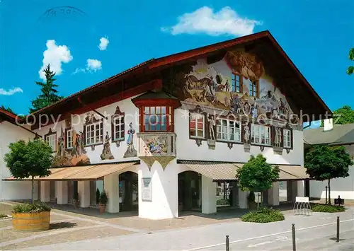 AK / Ansichtskarte Garmisch Partenkirchen Grasegger Trachten Kaufhaus Kat. Garmisch Partenkirchen