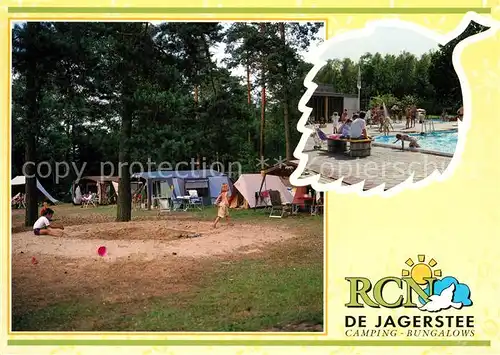 AK / Ansichtskarte Zwolle Overijssel RCN De Jagerstee Camping Bungalows Kat. Zwolle