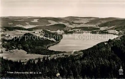 AK / Ansichtskarte Titisee Panorama Schwarzwald Kat. Titisee Neustadt