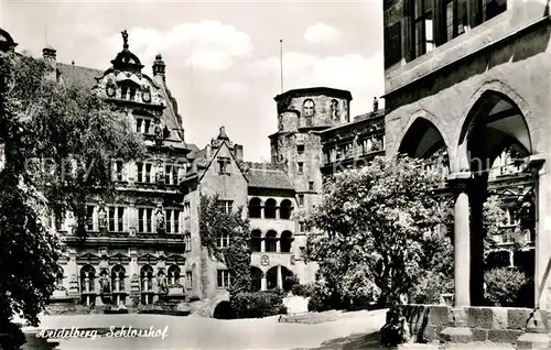 AK / Ansichtskarte Heidelberg Neckar Schlosshof Kat. Heidelberg