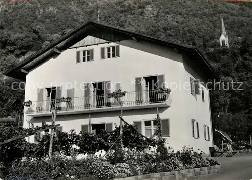 AK / Ansichtskarte Meran Merano Pension Haus Visintainer