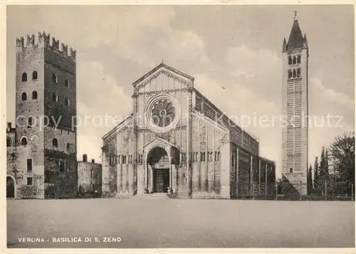 AK / Ansichtskarte Verona Veneto Basilica di San Zeno Kat. Verona