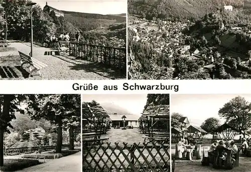 AK / Ansichtskarte Schwarzburg Thueringer Wald Schloss Schaenke Reichsbahn Erholungsheim Kat. Schwarzburg