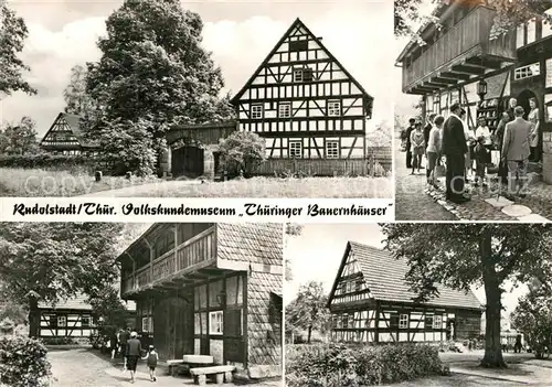 AK / Ansichtskarte Rudolstadt Volkskundemuseum Thueringer Bauernhaeuser Kat. Rudolstadt