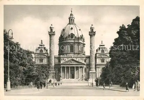 AK / Ansichtskarte Wien Karlskirche  Kat. Wien