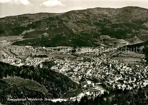 AK / Ansichtskarte Waldkirch Breisgau Fliegeraufnahme Kat. Waldkirch