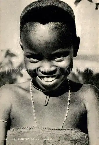 AK / Ansichtskarte Typen Afrika Kind Sourire de la Jeunesse 
