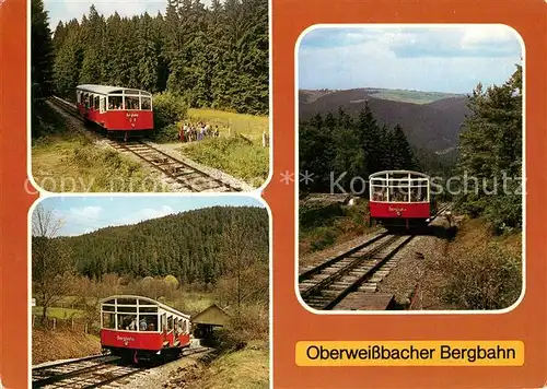 AK / Ansichtskarte Bergbahn Oberweissbach  Kat. Bergbahn