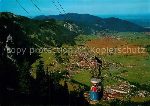 AK / Ansichtskarte Seilbahn Laber Oberammergau  Kat. Bahnen