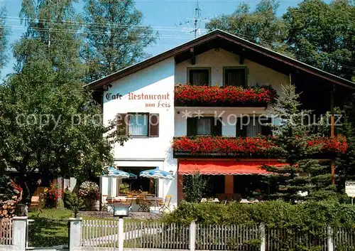 AK / Ansichtskarte Oberammergau Cafe Restaurant Zum Lois  Kat. Oberammergau