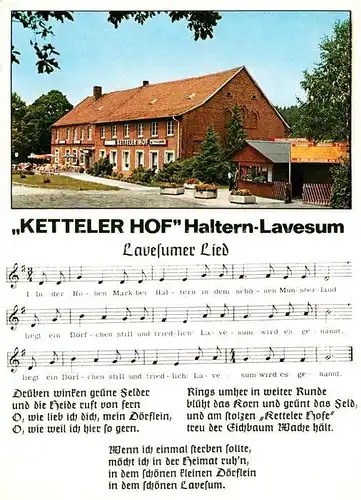 AK / Ansichtskarte Lavesum Ketteler Hof  Kat. Haltern am See