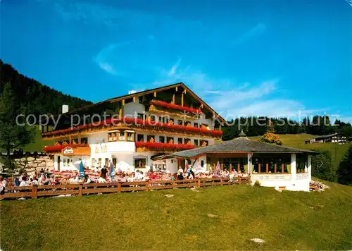 AK / Ansichtskarte Ramsau Berchtesgaden Hotel Gasthof Nutzkaser Kat. Ramsau b.Berchtesgaden
