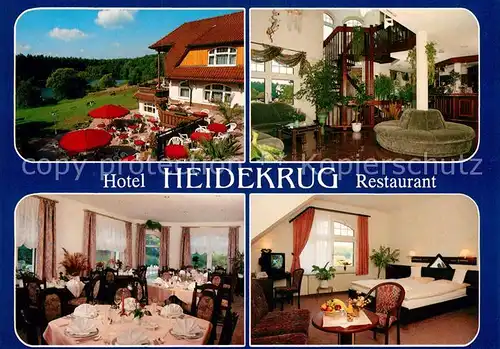 AK / Ansichtskarte Gruenplan Hotel Restaurant Heidekrug