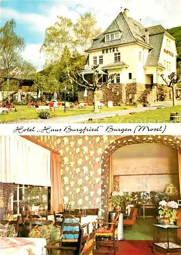 AK / Ansichtskarte Burgen Mosel Hotel Haus Burgfried Kat. Burgen