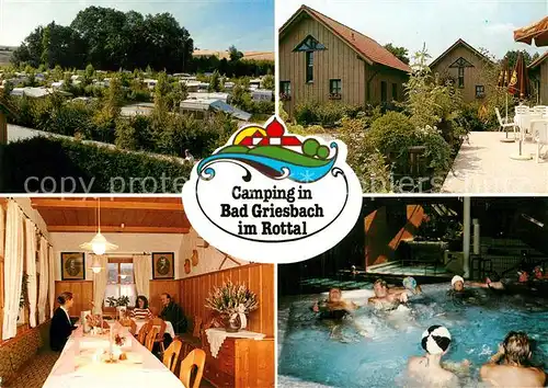 AK / Ansichtskarte Bad Griesbach Rottal Kurhaus  und Feriencamping Kat. Bad Griesbach i.Rottal