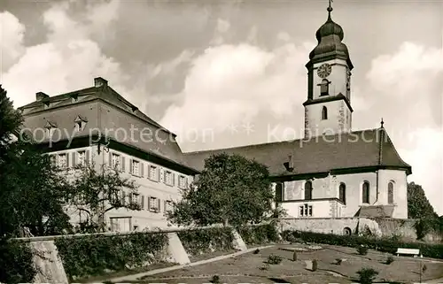 AK / Ansichtskarte Grafenhausen Schwarzwald Kirche Pfarrhaus Kat. Grafenhausen