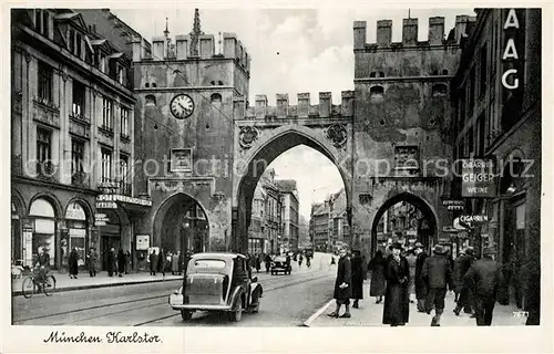 AK / Ansichtskarte Muenchen karlstor  Kat. Muenchen