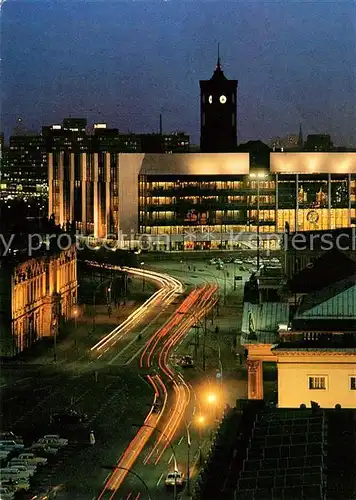 AK / Ansichtskarte Berlin Palast der Republik bei Nacht Kat. Berlin