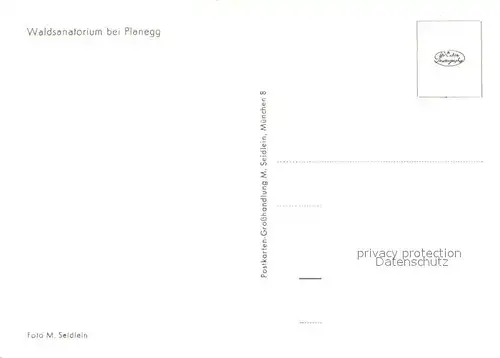 AK / Ansichtskarte Planegg Waldsanatorium Kat. Planegg