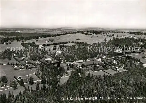 AK / Ansichtskarte Mont Soleil Vue aerienne Kat. Mont Soleil