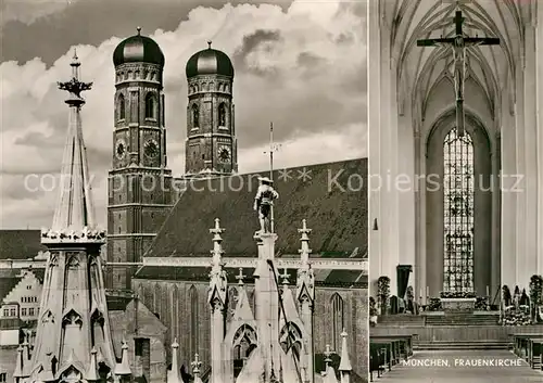 AK / Ansichtskarte Muenchen Frauenkirche  Kat. Muenchen