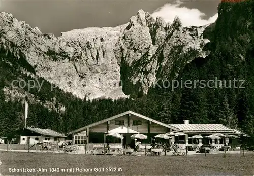AK / Ansichtskarte Berchtesgaden Scharitzkehl Alm Hohe Goell Kat. Berchtesgaden