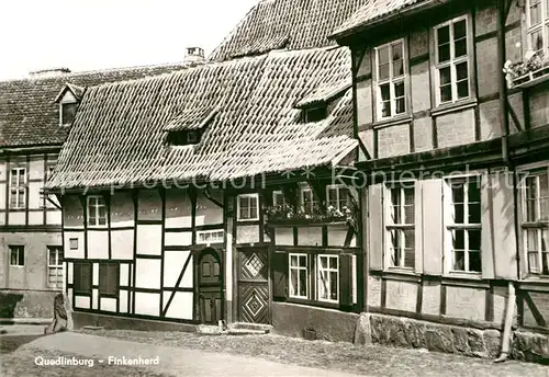 AK / Ansichtskarte Quedlinburg Finkenherd Kat. Quedlinburg