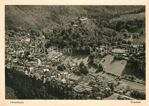 AK / Ansichtskarte Schwarzburg Thueringer Wald Greschek  Kat. Schwarzburg