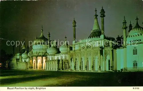 AK / Ansichtskarte Brighton East Sussex Royal Pavilion by night Kat. 