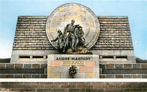 AK / Ansichtskarte Verdun Meuse Andre Maginot Memorial Kat. Verdun