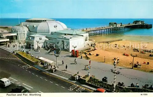 AK / Ansichtskarte Worthing West Sussex Pavilion and Pier Kat. Worthing