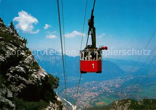 AK / Ansichtskarte Seilbahn Predigtstuhl Bad Reichenhall  Kat. Bahnen