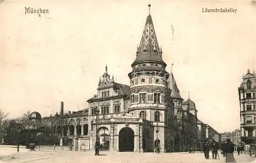 AK / Ansichtskarte Muenchen Loewenbraeukeller Kat. Muenchen