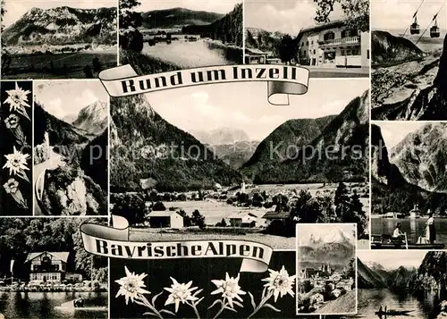 AK / Ansichtskarte Inzell und Umgebung Bayerische Alpen Edelweiss Kat. Inzell