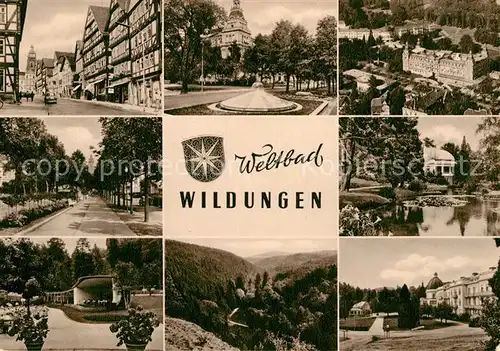 AK / Ansichtskarte Bad Wildungen Teilansichten Weltbad Kat. Bad Wildungen