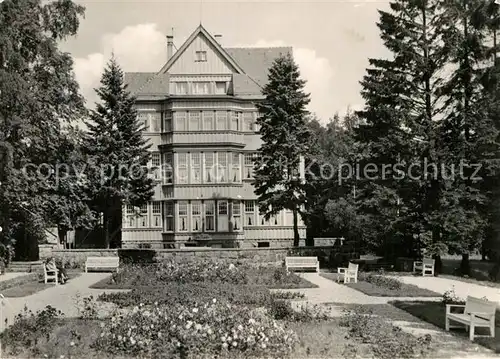 AK / Ansichtskarte Benneckenstein Harz MDI Erholungsheim