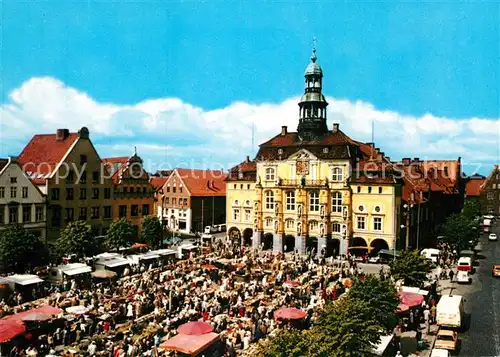 AK / Ansichtskarte Lueneburg Rathaus Marktplatz  Kat. Lueneburg