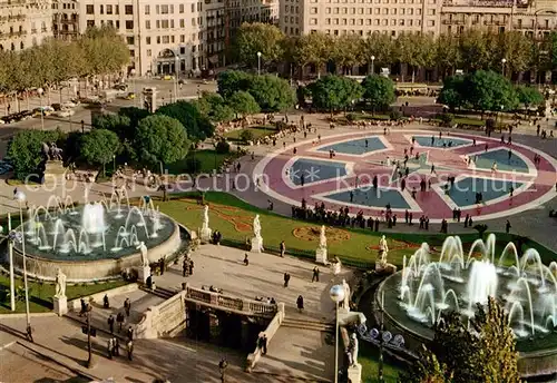 AK / Ansichtskarte Barcelona Cataluna Plaza de Cataluna  Kat. Barcelona