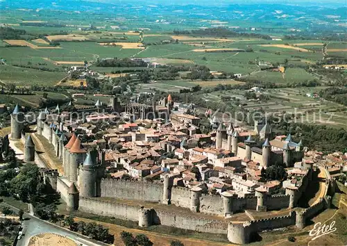 AK / Ansichtskarte Carcassonne Vue aerienne  Kat. Carcassonne