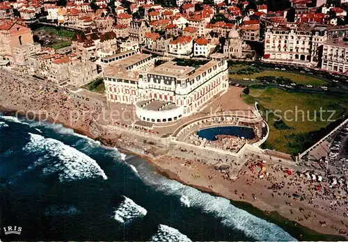 AK / Ansichtskarte Biarritz Pyrenees Atlantiques Hotel du Palais Vue aerienne  Kat. Biarritz