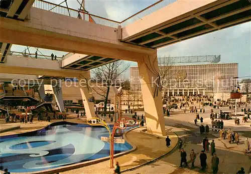 AK / Ansichtskarte Bruxelles Bruessel Exposition Universelle Rond Point des Nations  Kat. 