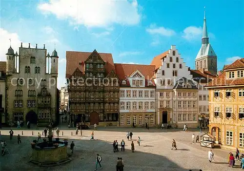 AK / Ansichtskarte Hildesheim Tempelhaus Wedekindhaus Stadtsparkasse  Kat. Hildesheim