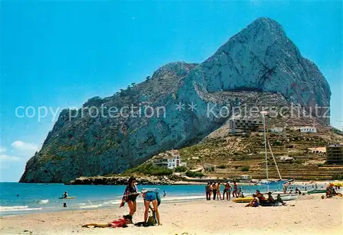 AK / Ansichtskarte Calpe Playa Levante y Penon Ifach  Kat. Alicante